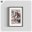 アートポスター-Anthropomorphic Cats in Altercation
 - 国立医学図書館 Poster.