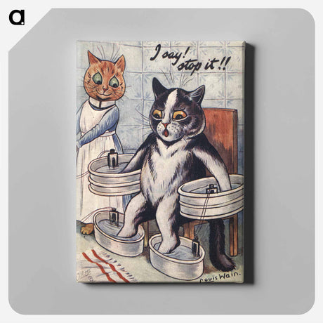 アートパネル-Anthropomorphic Cats in Altercation
 - 国立医学図書館 Canvas.