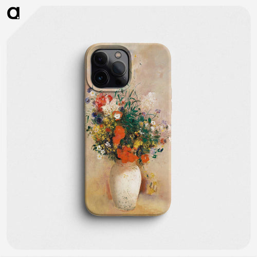 花瓶の花 - オディロン ルドン Phone Case.
