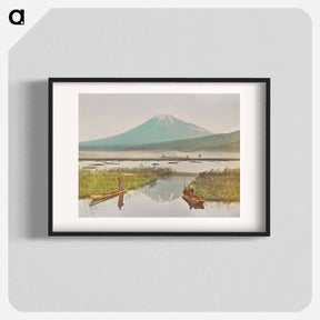 アートポスター-Mount Fuji as Seen from Kashiwabara - 小川 一正 Poster.