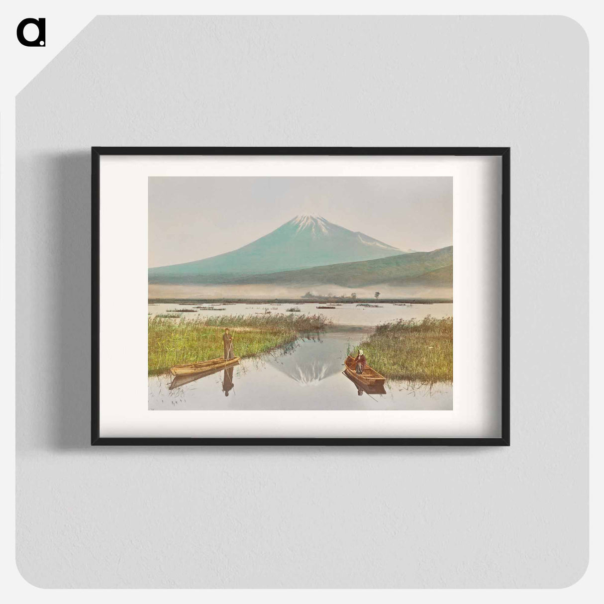 Mount Fuji as Seen from Kashiwabara - Kazumasa Ogawa Poster.