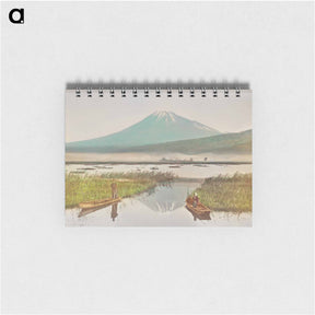 アートメモ帳-Mount Fuji as Seen from Kashiwabara - 小川 一正 Memo.