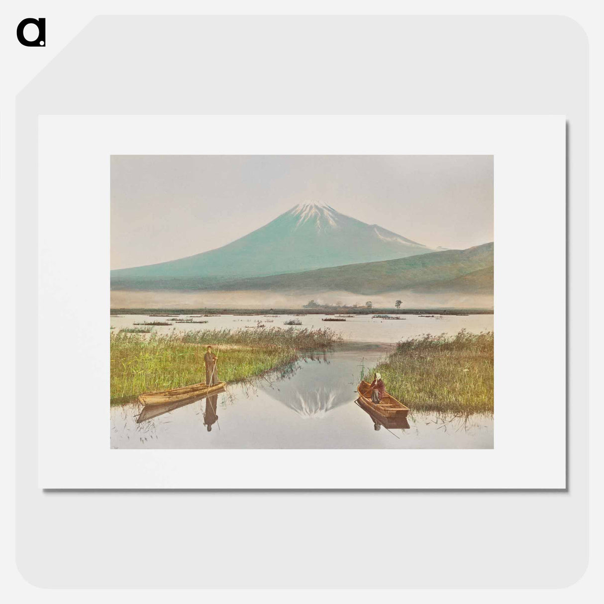 Mount Fuji as Seen from Kashiwabara - 小川 一正 Poster.