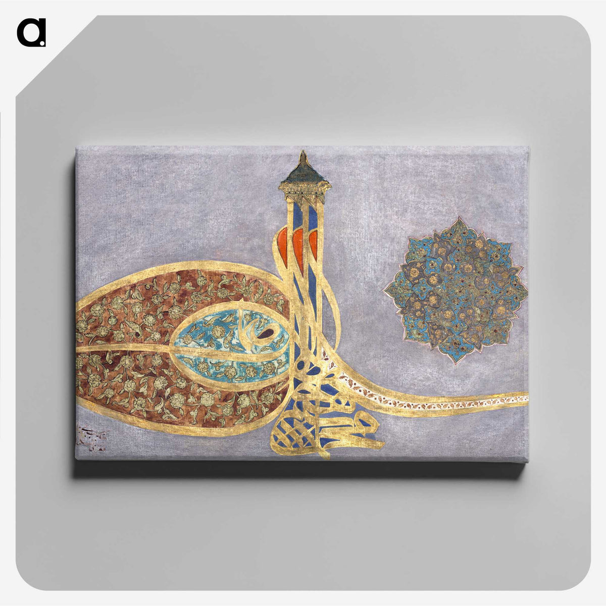 1-3_Ottoman-Tughra-of-Sultan-Suleiman_canvas