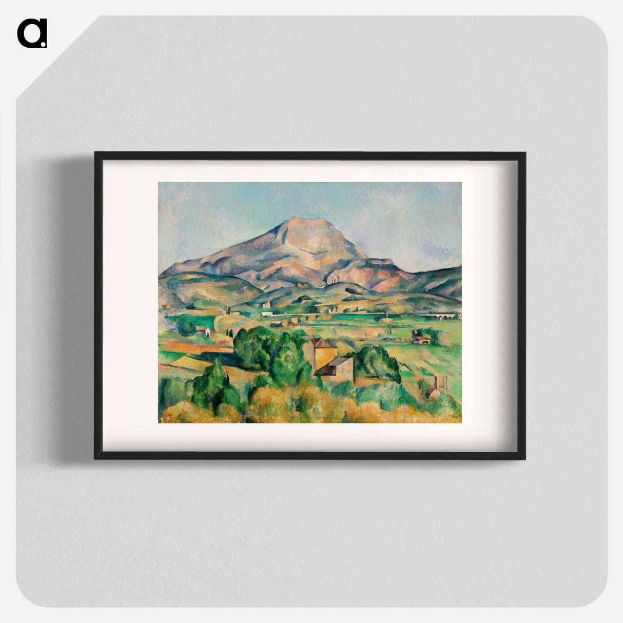 Mont Sainte-Victoire - Paul Cezanne Poster.