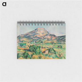 アートメモ帳-Mont Sainte-Victoire - ポール セザンヌ Memo.
