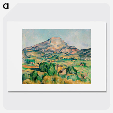 Mont Sainte-Victoire - Paul Cezanne Poster.