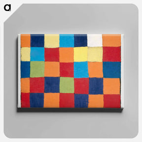 アートパネル-Qu 1" color chart
 - パウル クレー Canvas.