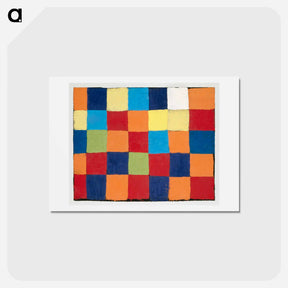 アートポストカード-Qu 1" color chart
 - パウル クレー Postcard.