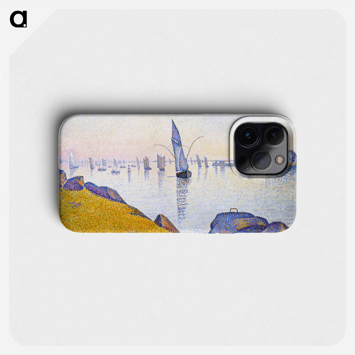 Evening Calm, Concarneau, Opus 220 (Allegro Maestoso) - ポール シニャック Phone Case.