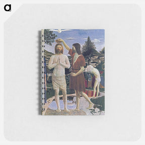 アートメモ帳-Baptism of Christ (detail) - ピエロ デラ フランチェスカ Memo.