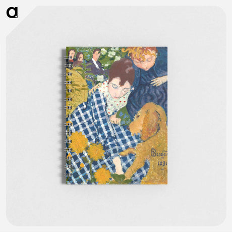 アートメモ帳-Women with a Dog
 - ピエール ボナール Memo.