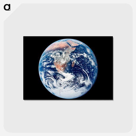 アートポストカード-The Earth
 - 地球 Postcard.
