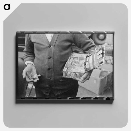 アートパネル-Street Vendor's Goods
 - ラッセル リー Canvas.