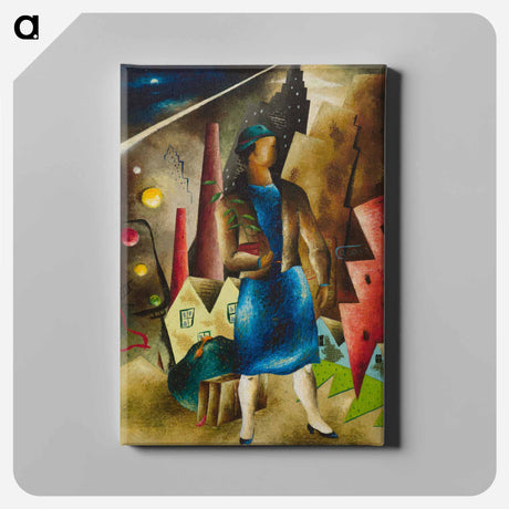 アートパネル-The Eviction
 - セントルイス美術館 Canvas.