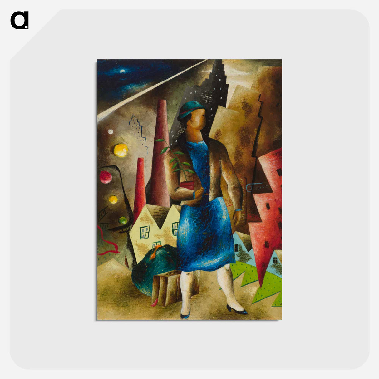 アートポストカード-The Eviction
 - セントルイス美術館 Postcard.