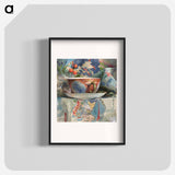 Still Life with Tea Cup - Samuel Coleman Poster.