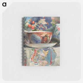 アートメモ帳-Still Life with Tea Cup - サミュエル コールマン Memo.