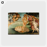 アートポストカード-The Birth of Venus - サンドロ ボッティチェッリ Postcard.