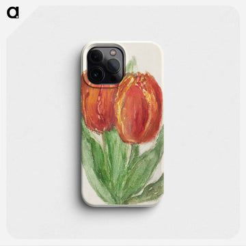 Two Red Tulips
 - シエンチェ メスダグ ファン ハウテン Phone Case.