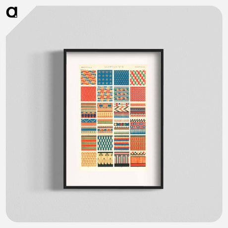 アートポスター-Nineteenth Century Ornament Pattern
 - 装飾の文法 Poster.