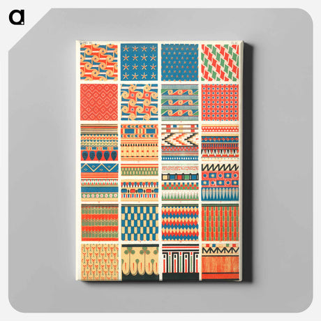 アートパネル-Nineteenth Century Ornament Pattern
 - 装飾の文法 Canvas.