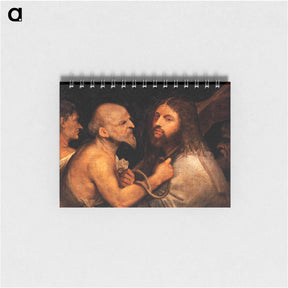 アートメモ帳-Christ Carrying the Cross - ティツィアーノ ヴェチェッリオ Memo.