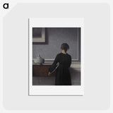 1-3_Vilhelm-Hammershoi_hagaki
