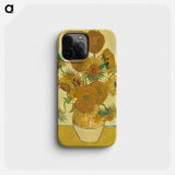 Sunflowers - Vincent van Gogh Phone Case.