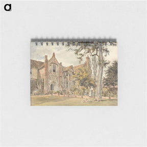 アートメモ帳-The Lecture House, Watford - ウィリアム ヘンリー ハント Memo.