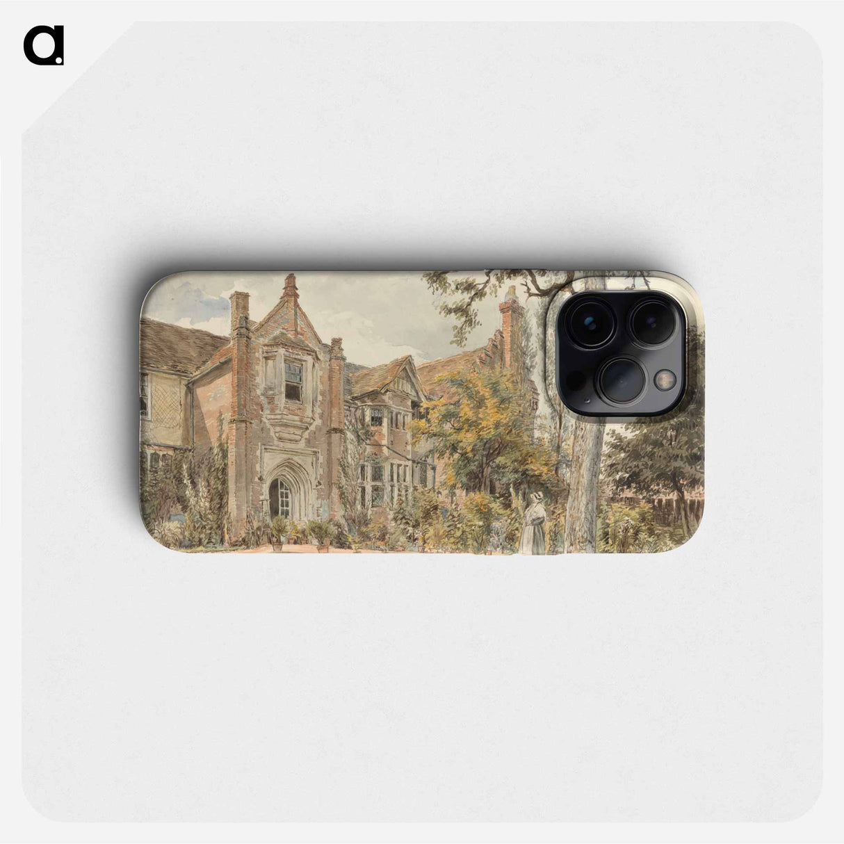 The Lecture House, Watford - ウィリアム ヘンリー ハント Phone Case.