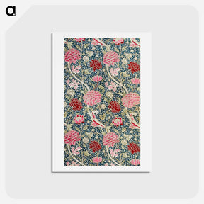 アートポストカード-Cray - ウィリアム モリス Postcard.