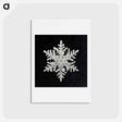 アートポストカード-Wilson Bentley's Snowflake 1152 - ウィルソン ベントレー Postcard.