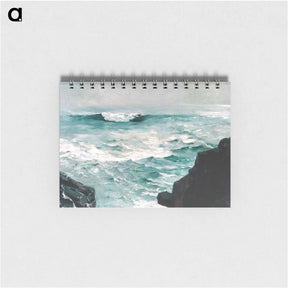 アートメモ帳-Cannon Rock - ウィンスロー ホーマー Memo.