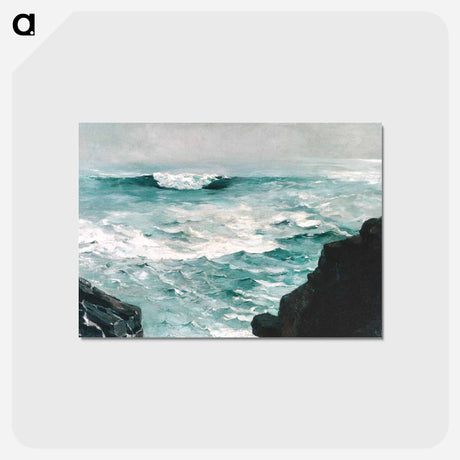 アートポストカード-Cannon Rock - ウィンスロー ホーマー Postcard.