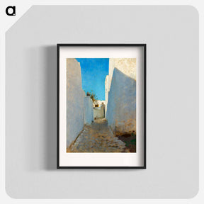アートポスター-A Moroccan Street Scene
 - イェール大学アートギャラリー Poster.