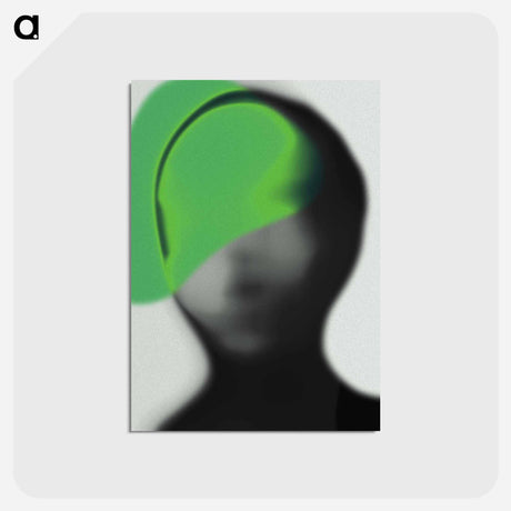 アートポストカード-Vague Head
 - 松邑 佑太 Postcard.
