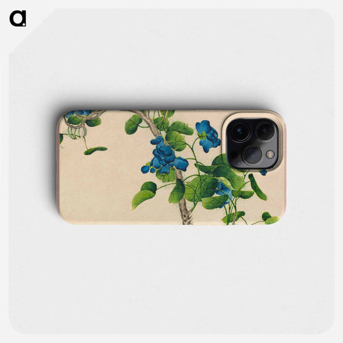 Climbing Blue Flowers - 張若愛 Phone Case.