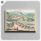 Palanka, Superioris Hungariae Civitas - イー ララ Canvas.