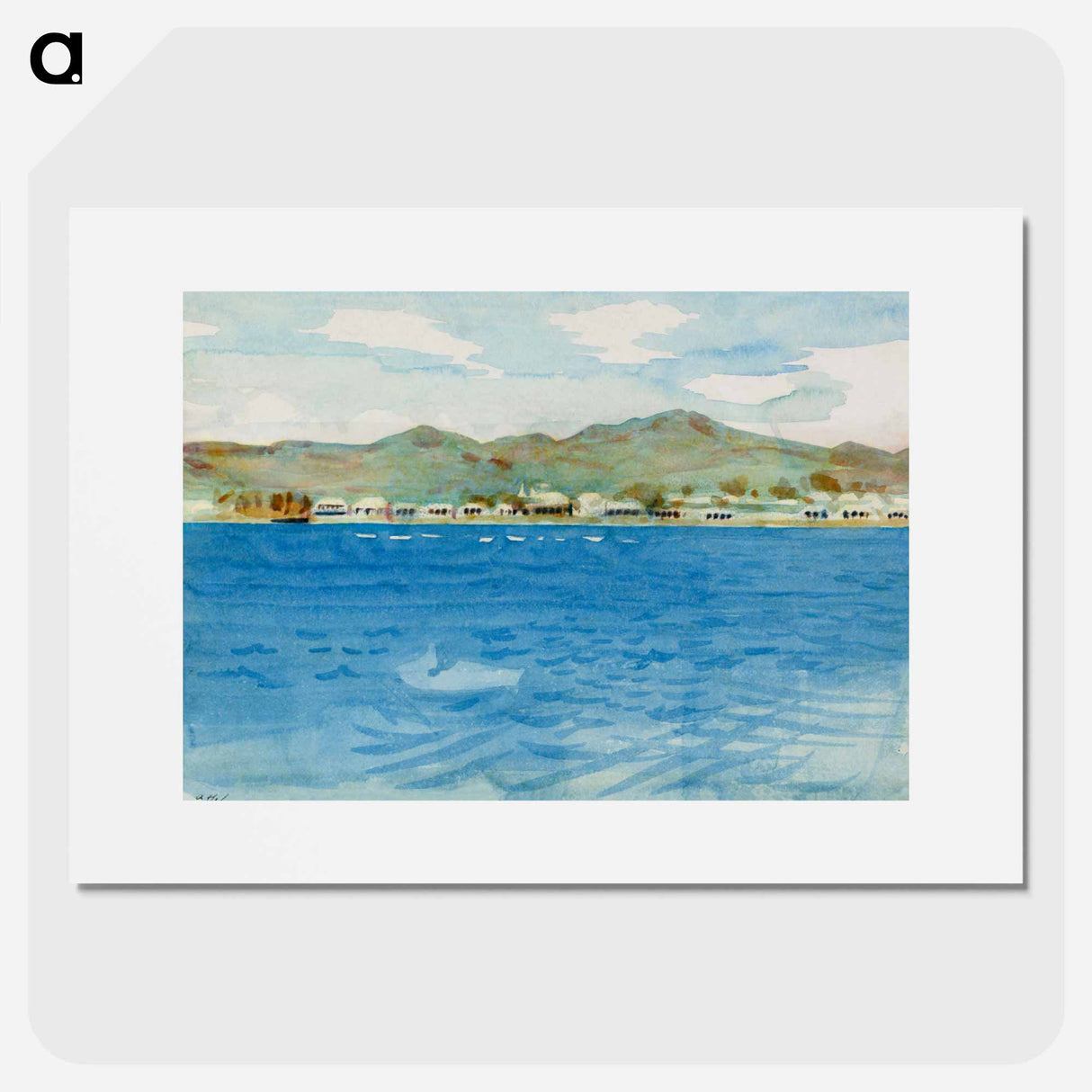 Azores painting - アボット ハンダーソン セイヤー Poster.