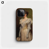 Mrs john gallatly - アルバート エーデルフェルト Phone Case.