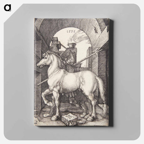 アートパネル-The little horse - アルブレヒト デューラー Canvas.