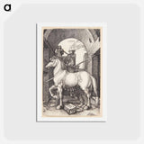 アートポストカード-The little horse - アルブレヒト デューラー Postcard.