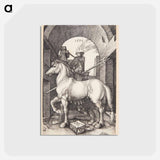 アートポストカード-The little horse - アルブレヒト デューラー Postcard.