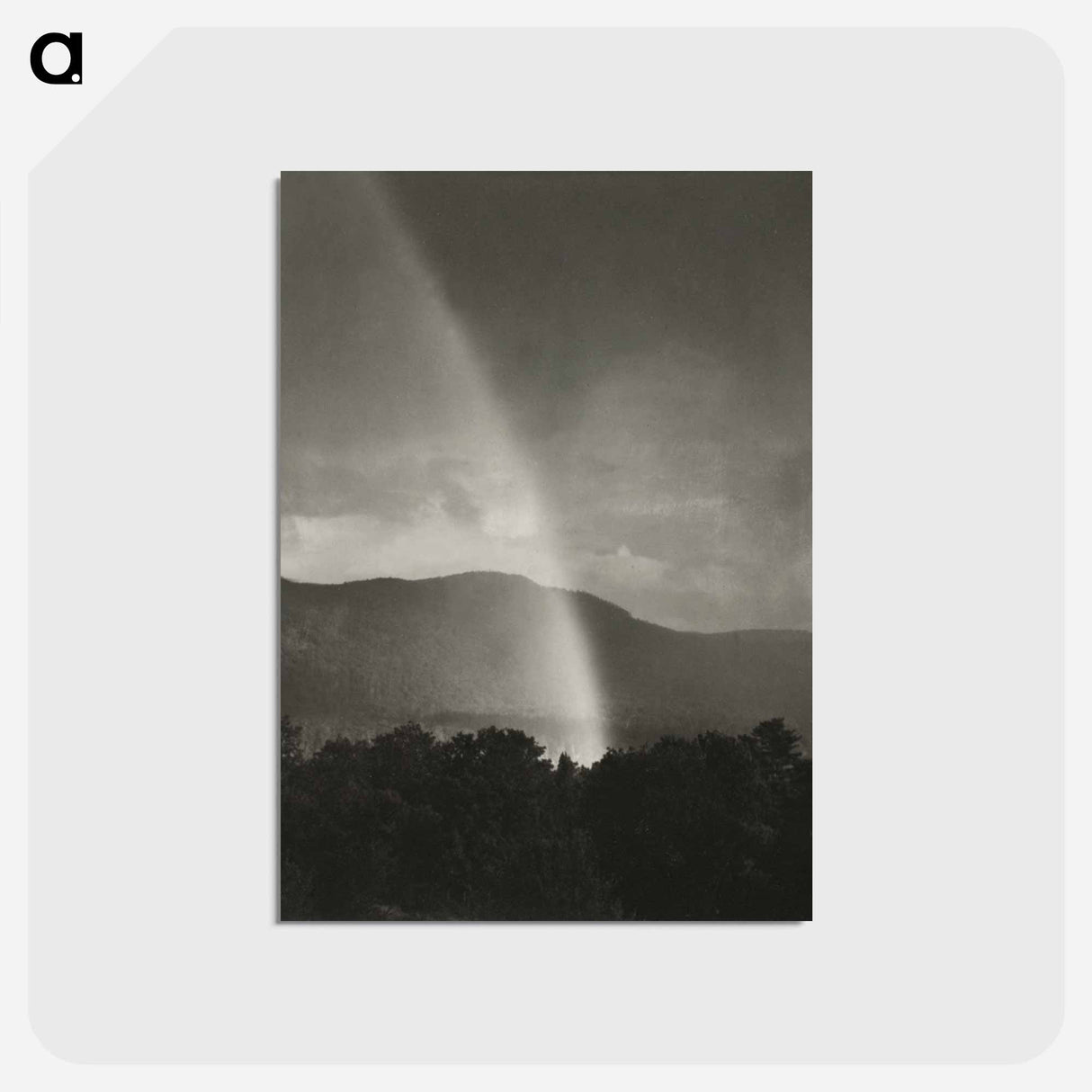 アートポストカード-Rainbow - アルフレッド スティーグリッツ Postcard.