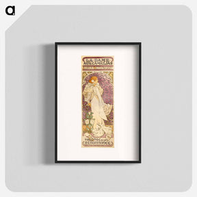 アートポスター-La Dame aux Camélias - アルフォンス ミュシャ Poster.