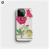 Hollyhock - アンセルムス ボエティウス デ ブート Phone Case.