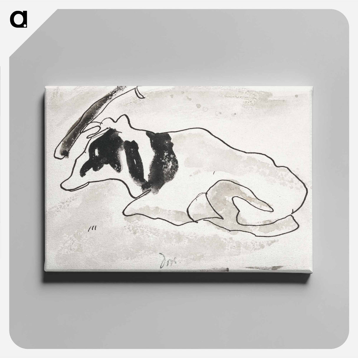 Arthur Dove's Cow II - アーサー ダヴ Canvas.