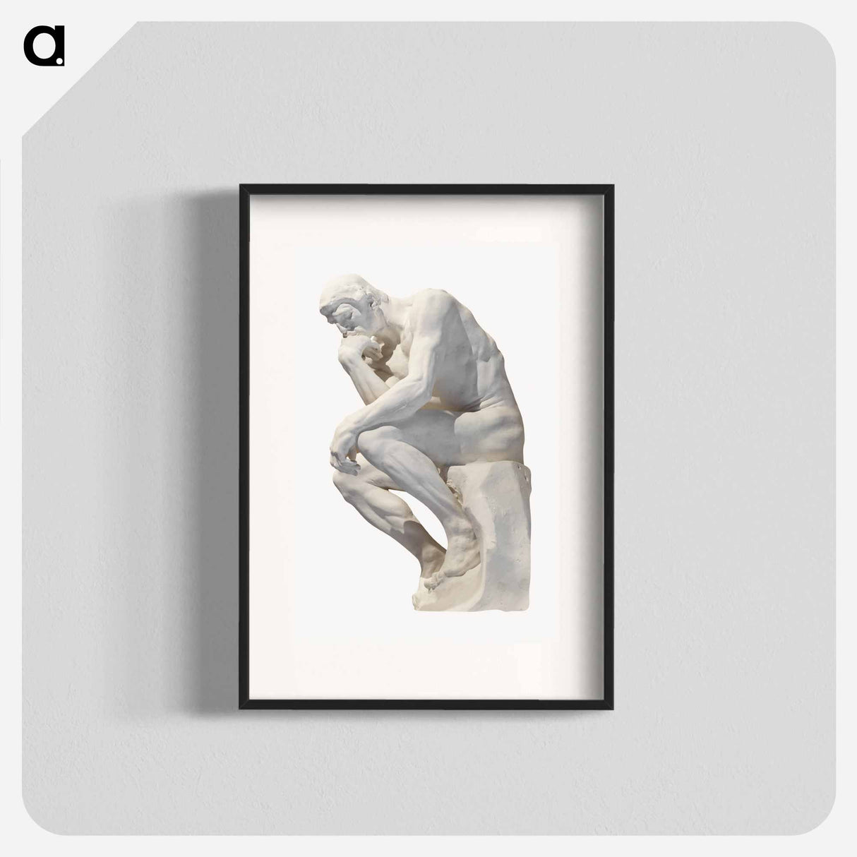 The Thinker - Auguste Rodin Poster.