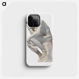 The Thinker - オーギュスト ロダン Phone Case.